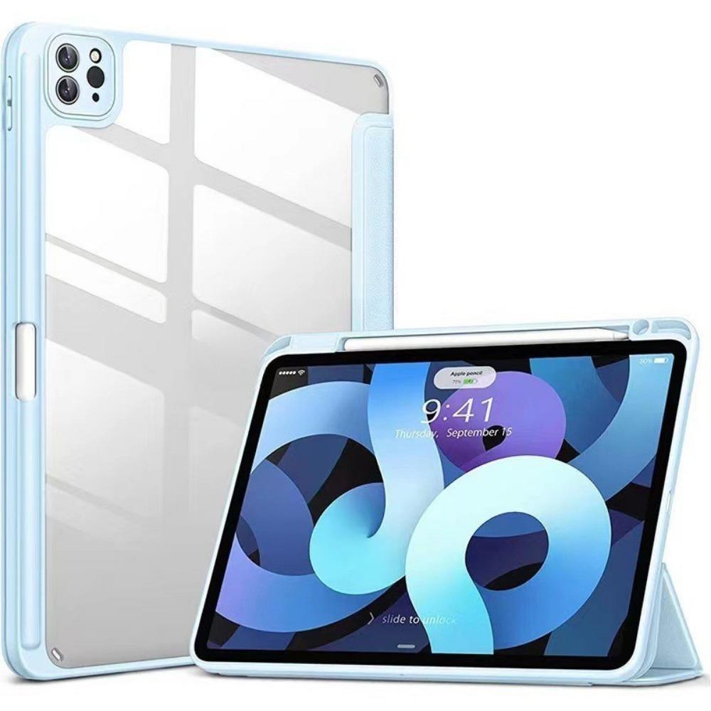 Противоударный чехол для iPad Pro 11 Акриловая прозрачная крышка для iPad Air 4 5 10,9 дюйма Защитный прозрачный чехол с защитой от падений