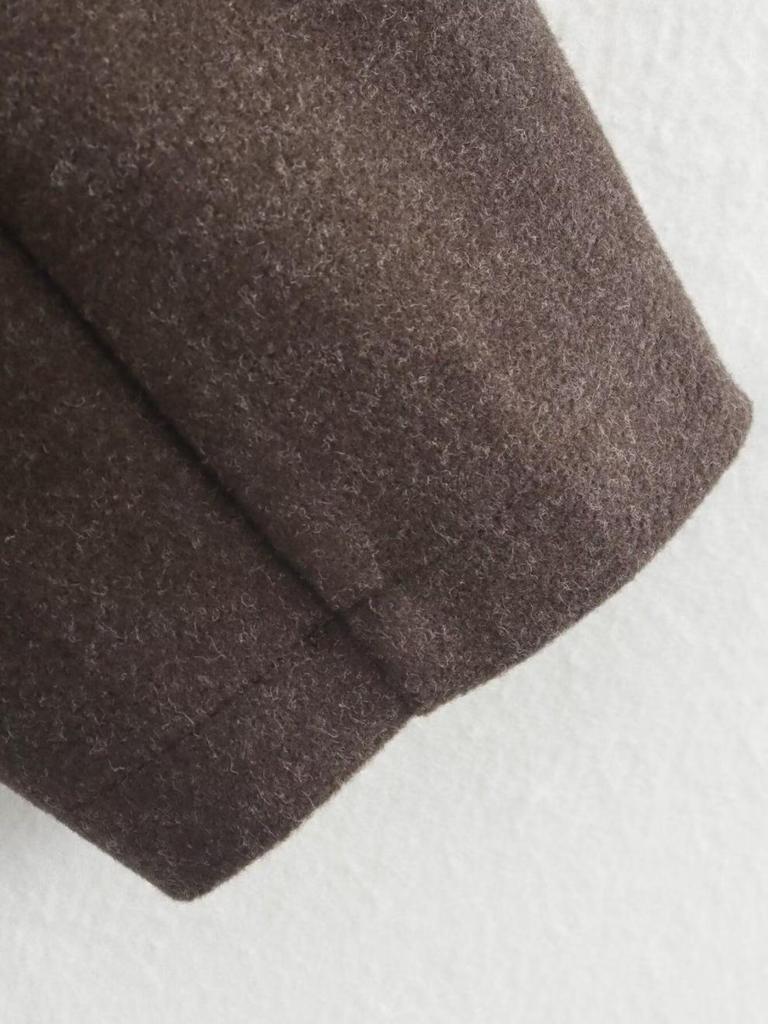 Европейская и американская женская ретро-куртка с лацканами и коротким подолом