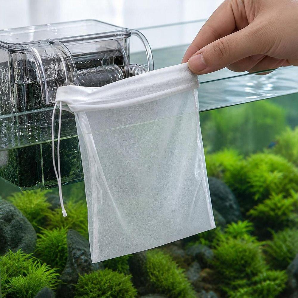 Nylon Fish Tank Filter Bag Fine Mesh Aquarium Filter Sock Aquarium Filter Bag Aquarium Filtration