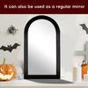 Ghost Mirror Spooky Halloween Decoration with LED Lights Gothic Light-up