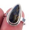 Natural Pietersite Gemstone Handmade 925 Solid Sterling Silver Ring Size 7 Z8W91