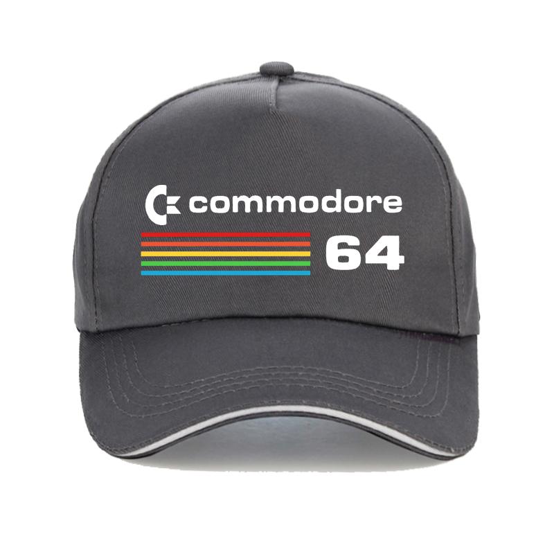 Новая мужская летняя бейсболка Commodore 64 для активного отдыха, дышащая, с принтом бренда, для мужчин и женщин, регулируемая, Snapback, Gorras
