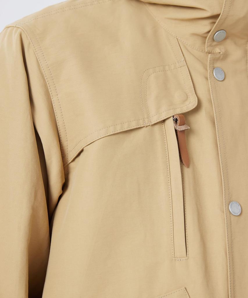 Толстовка с капюшоном Mountain Hoodie для мужчин, размер M [Snow Peak] SPTL-JK-26SU907 Женская, Бежевая,