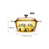 VISIONS Corning Transparent Glass Casserole Pot 1.5L