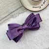 Curved Structure Bow Hair Clip Strong Grip Korean Style Hair Clip New Banana Hair Clip  Daily Wear