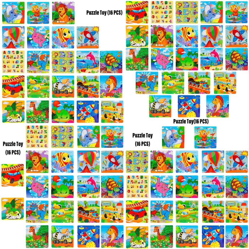 Kindergarten Wooden Puzzle Cards Animal And Transportation Themes Educational Toy For Kids