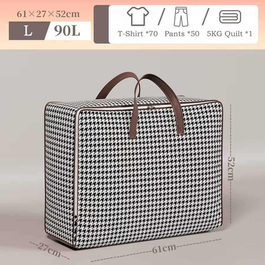 150L Large Capacity Waterproof Moving Storage Bags For Clothes Bedding Home Organizer Student Luggage Travel Durable Reusable Packing Bags