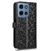 For Motorola Moto G Power (2025)/G Play (2025) 4G Case Wallet Dot Pattern Imprint PU Leather Phone Cover