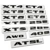 Cad+illac Letter Emblem 25T 28T 40T CT4 5 6 XT4 5 6 XTS ATSL AWD Car Styling Rear Trunk Nameplate Sticker
