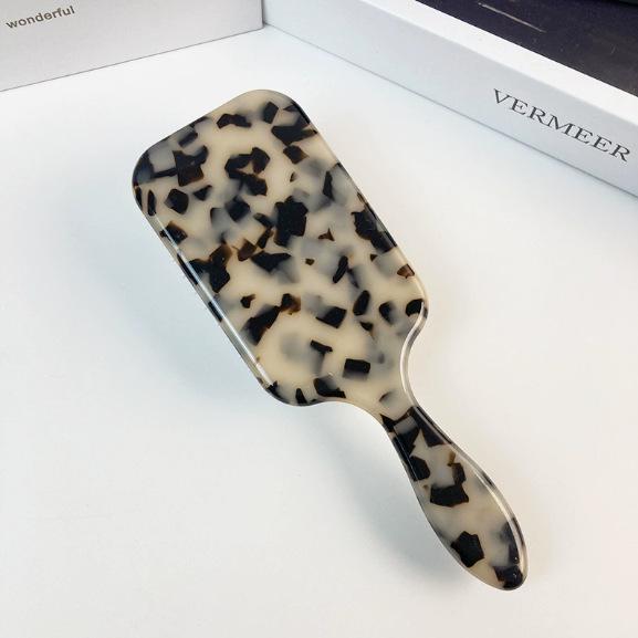 Высококачественный гребень для волос из черепахового ацетата - с воздушной подушкой, милый дизайн, идеально подходит для девочек