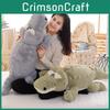 Crocodile Plush Toy Oversized Doll Cute Cartoon Sleeping Pillow Bed Gift Girl