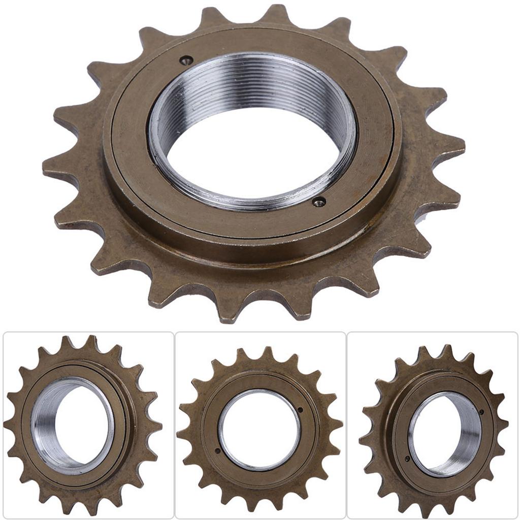 18 Teeth Bike Freewheel Chain Sprocket One speed Bicycle Replacement Accessory