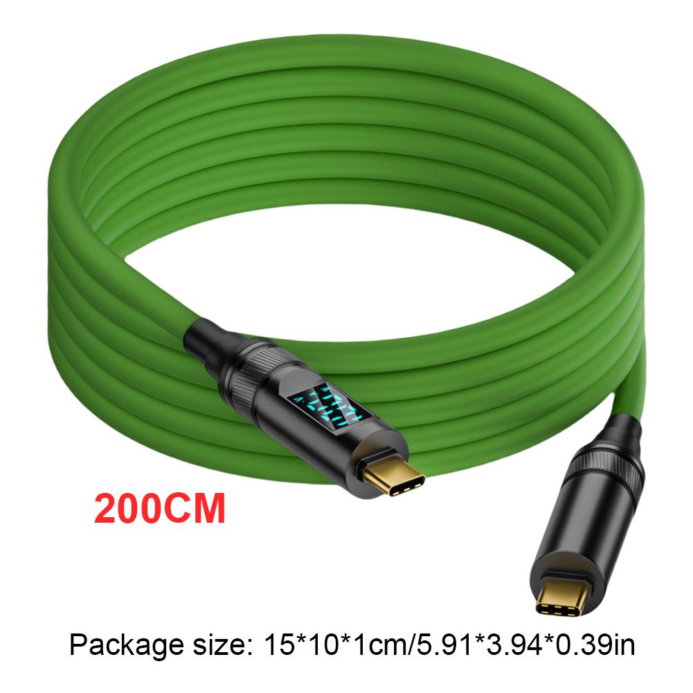 Кабель USB C-USB C Display Cable PD 100 Вт для быстрой зарядки 8K@60 Гц Type-C USBC Cable Type CC-C Cable для Macbook iPad Samsung