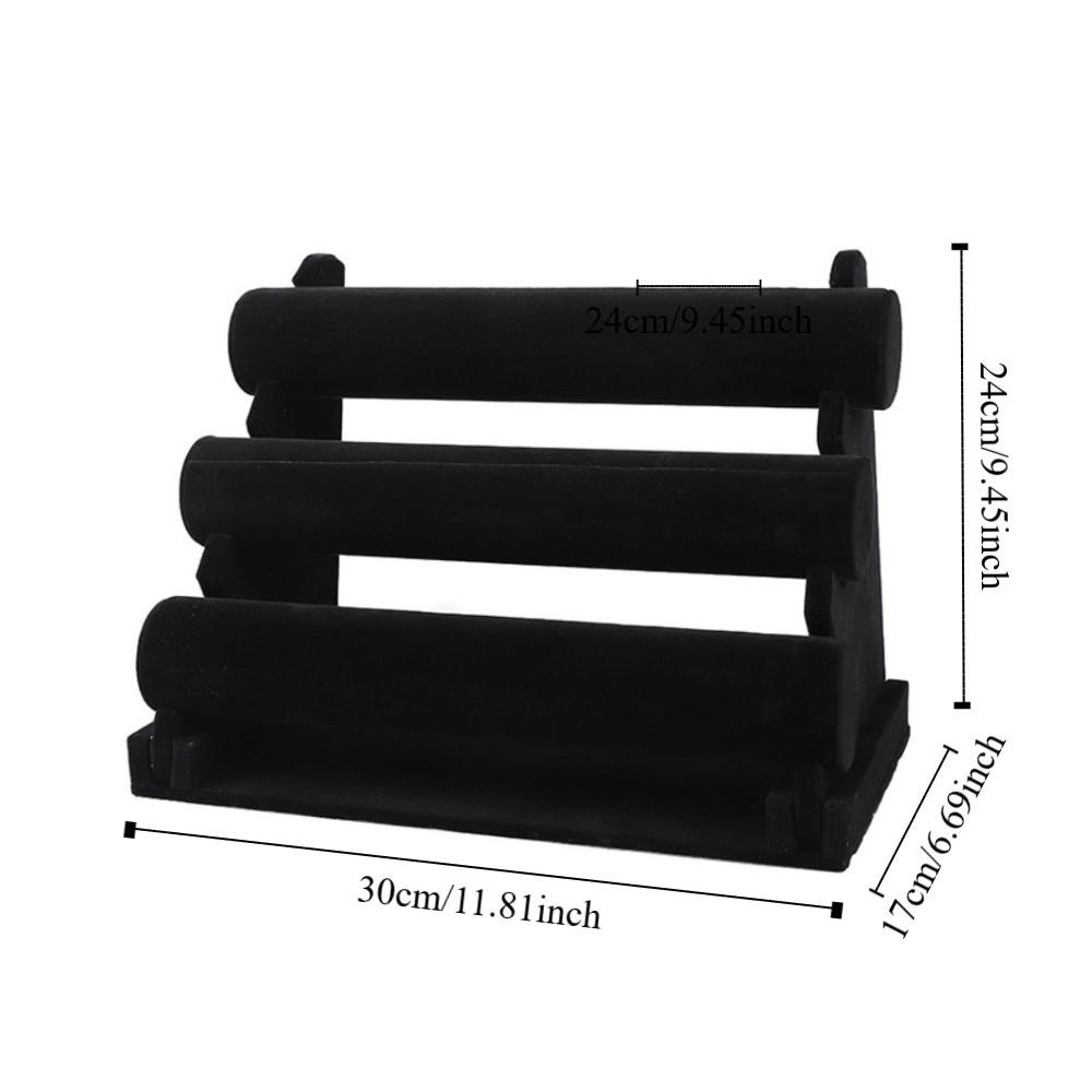 3Layer Bracelet Chain Watch T-Bar Rack Multifunctional Bangle Display Stand  Display Props