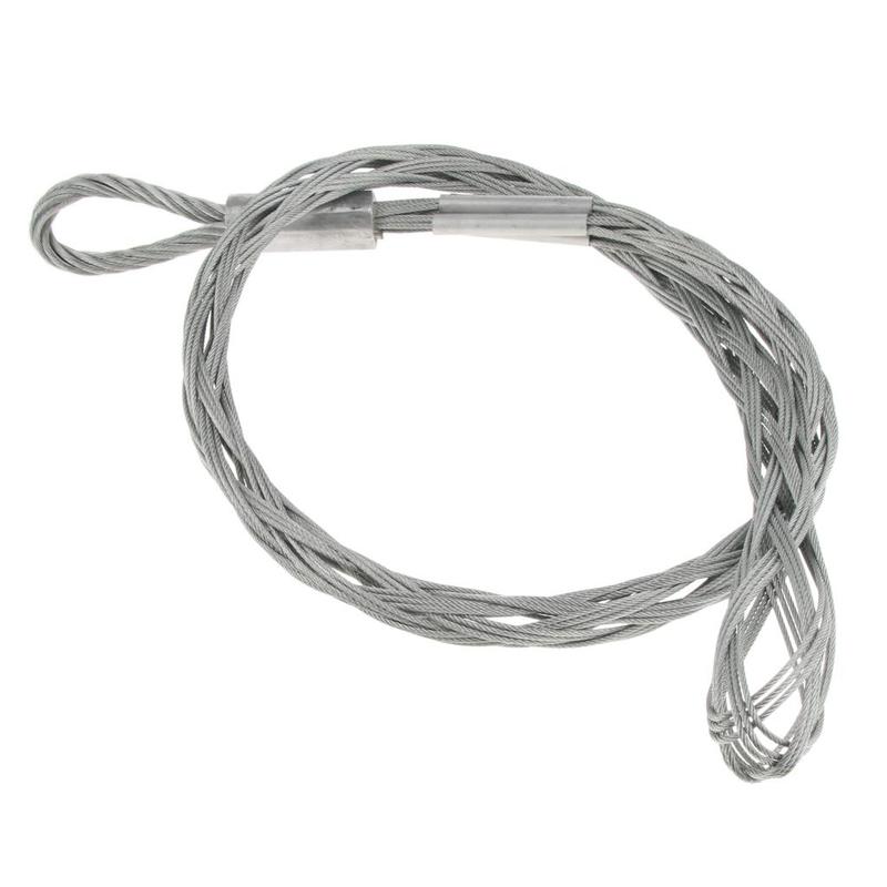 Heavy Duty Cable Wire Pulling Socks 1.2 Meter Steel Mesh Cable Puller for Industrial Construction