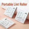 Mini Portable Lint Roller - Compact Travel-Size Sticky Paper for Easy Hair and Lint Removal