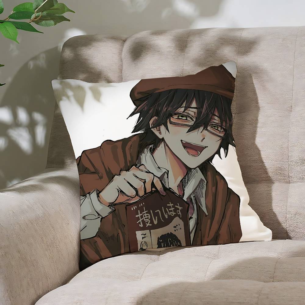 Anime BBungo StrayDogsS Cute Customizable Square Pillowcases Stylish And Soft Perfect For Beds Cars And Sofas