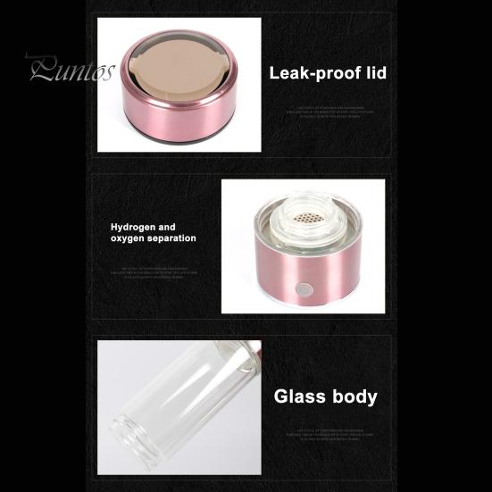 Бутылка-генератор водородной воды большой емкости, пищевой класс, не содержит BPA, перезаряжаемый портативный генератор водородного ионизатора