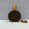 [Б/У] Маленькая Шляпная Коробка Monogram Canvas Кожаная Сумка на Плечо Средняя - Отличное Состояние #1LE8VWR