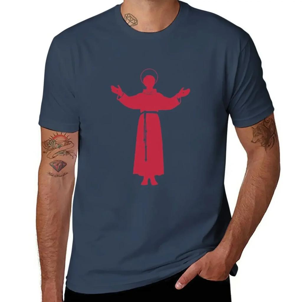 Saint Francis prayer - Peace PAX Catholic T-Shirt Aesthetic clothing anime clothes men clothings