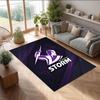 Melbourne Storm Crystal Velvet Carpet Soft Anti?Slip Floor Mat Comfortable Home Living Room Bedroom Decor Rug