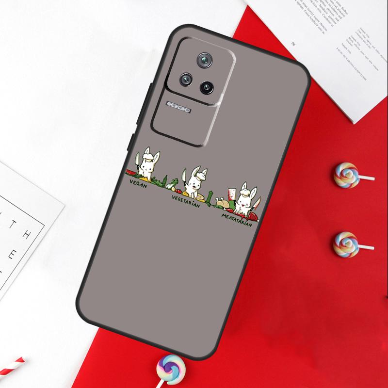 Веганская Вегетарианская Цитата Чехол Для Xiaomi 11T 12T 13T 14T Pro 13 14 15 Ultra POCO X7 Pro X3 X5 X6 F5 F6 M6 Pro Чехол