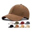 Мужская кепка осень-зима однотонная бейсболка женская солнцезащитная кепка