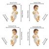 Resin Unisex Figures Garden Crafts Desktop Accessories Figurine Nativity Jesus Holiday Gifts Courtyard Ornaments