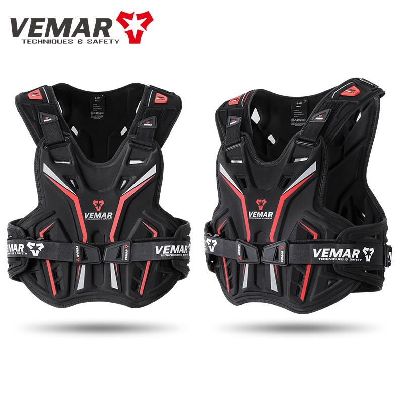 Motorcycle Armor Jacket Off-Road Riders Chest Back Protection Gear Adult Motorcyclists