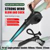 Change Angle Grinder To Wind Blower Powerful Vacuum Cleaner Tool Parts 2-in-1 Modified Hair Dryer Converter Easy Assembly