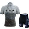 Men Women Cycling Jersey Set Short Sleeve Quick Dry Breathable Performance Bike Apparel Road Racing