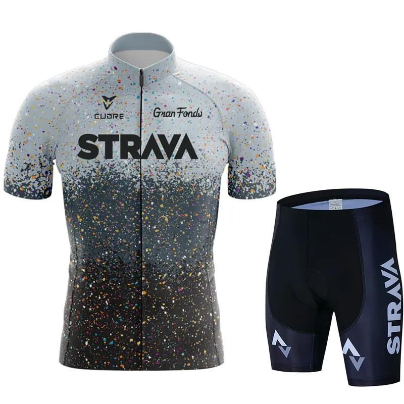 Men Women Cycling Jersey Set Short Sleeve Quick Dry Breathable Performance Bike Apparel Road Racing
