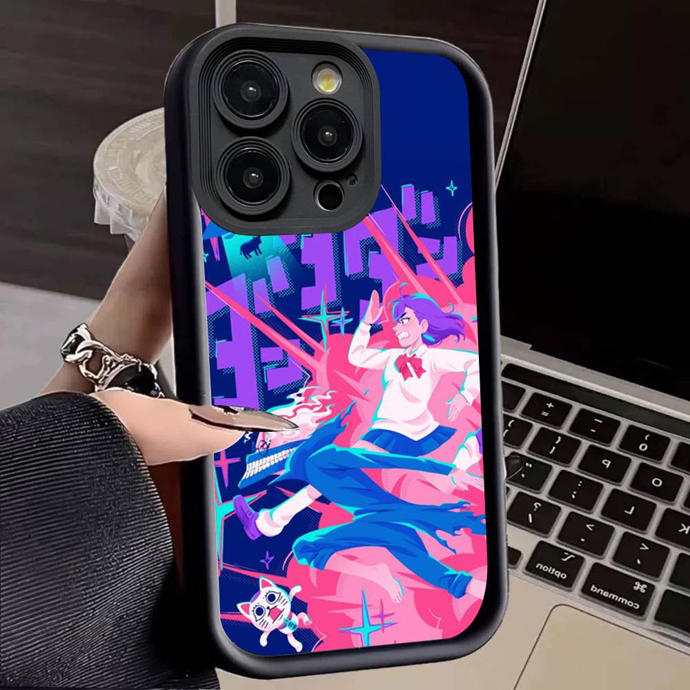 Аниме про приключения Dandadan Чехол для телефона для IPhone 17 16 15 14 13 12 11 Pro Max Mini Plus Мягкая задняя крышка из ТПУ