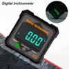 1Pcs Multifunctional Digital Inclinometer LCD Display Angle Level Ruler  for Automobile Test
