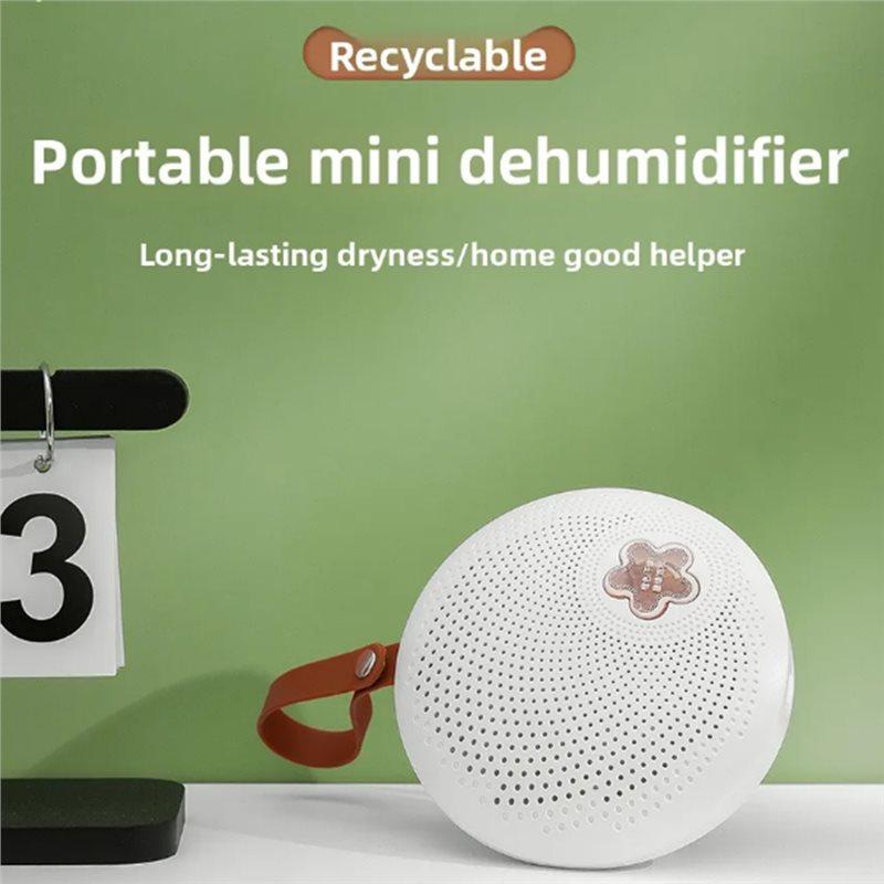 ABMH-For Home Purifier EU Plug Dehumidifier Household Desiccant Wardrobe Shoe Cabinet Moisture-Proof Dehumidifier