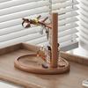 Decorative Wooden Storage Rack Large Capacity Skincare Lipstick Perfume Holder  Living Room