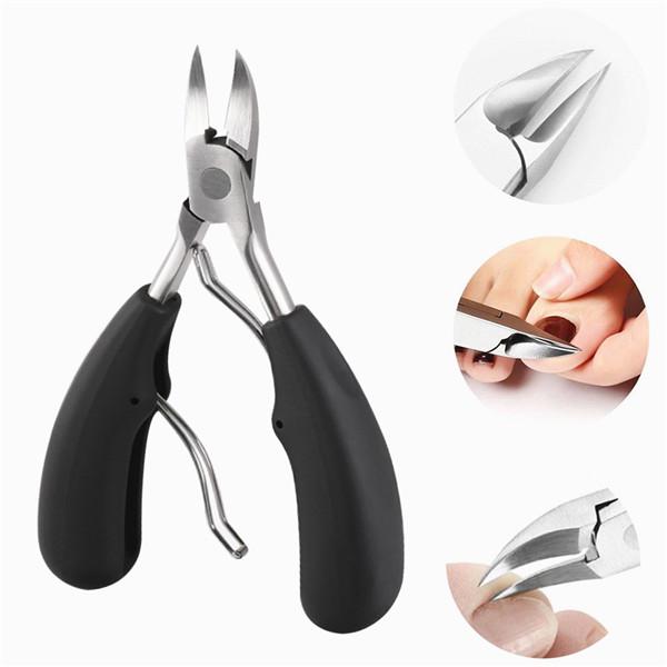 Nail Scissors Surgical Stainless Steel Toenail Clippers for Thick and Ingrown Nails Cutter