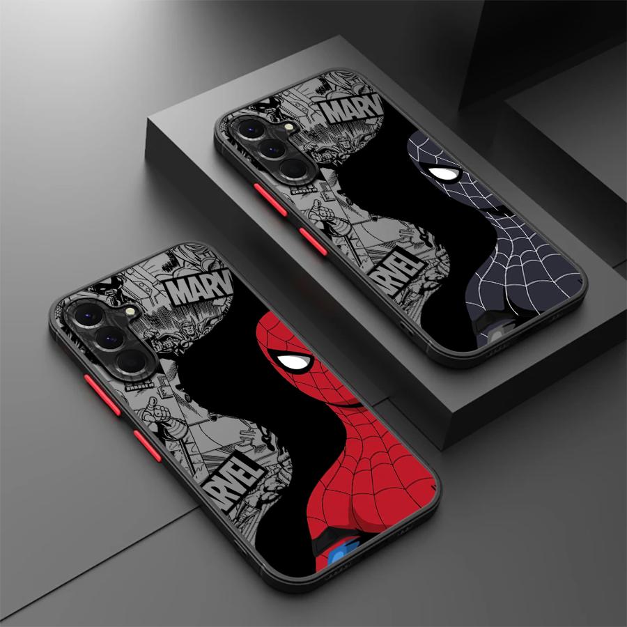 Чехол Marvels Spider-Man Venom для Samsung Galaxy A16 A52S A72 A53 A35 A14 A23 A15 A54 A17 A52 A34 A36 A73 A33 A56 A55 Телефон