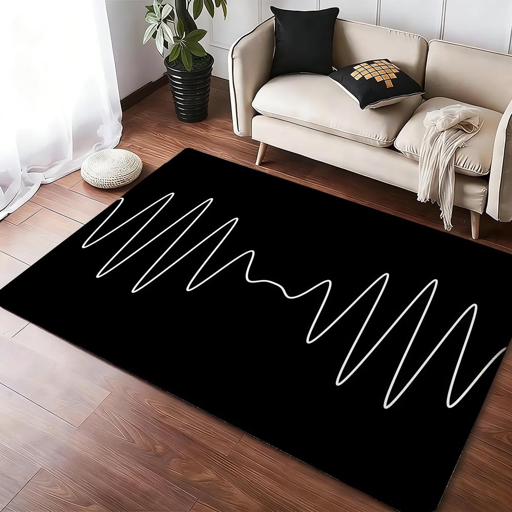 Rock Band A-Arctic M-Monkeys Floor Mat Cozy Flannel Soft Thick Non-Slip Mat For Living Room Bedroom Kitchen Decor Rugs