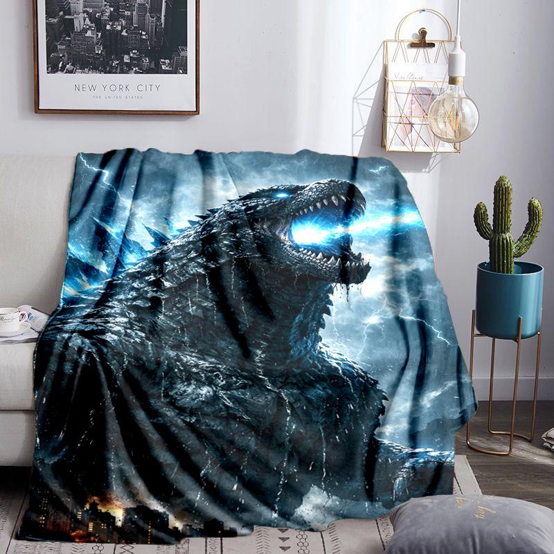 Giant Monster Rampage Throws Blanket Flannel Blankets Plush for Couch Bed Gifts for Men Women Travel picnic blanket Christmas fan gifts