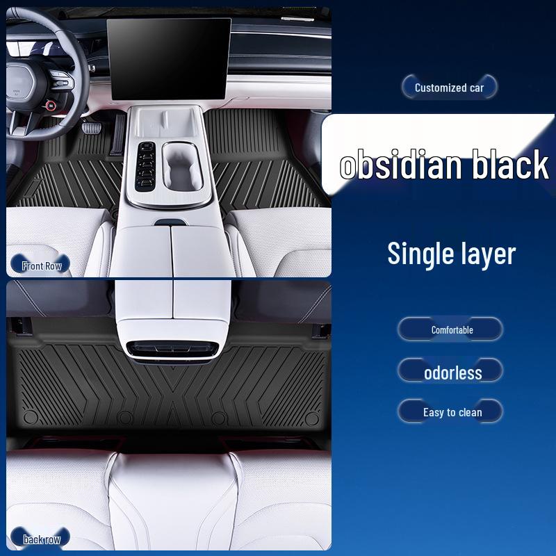 Waterproof TPE Car Floor Mats for Modern Verna 16-20 & Verna RV 17-18 Models