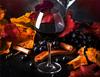 Szklana Płyta Deska Do Krojenia 52X40 Wino