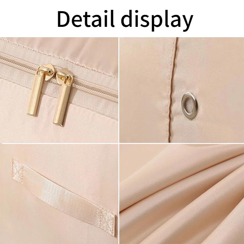 1pc Compression Packing Cube Wardrobe Drawer Puffer Jacket Storage Foldable Luggage Suitcase Organizer Compressed Travel