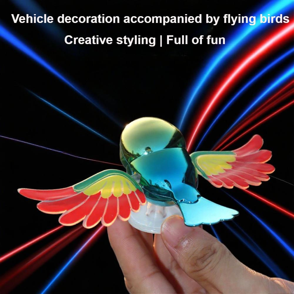 Cute simulation flying bird car decoration stickers for engine hood, roof, rearview mirror, trunk lid, SUV exterior decoration