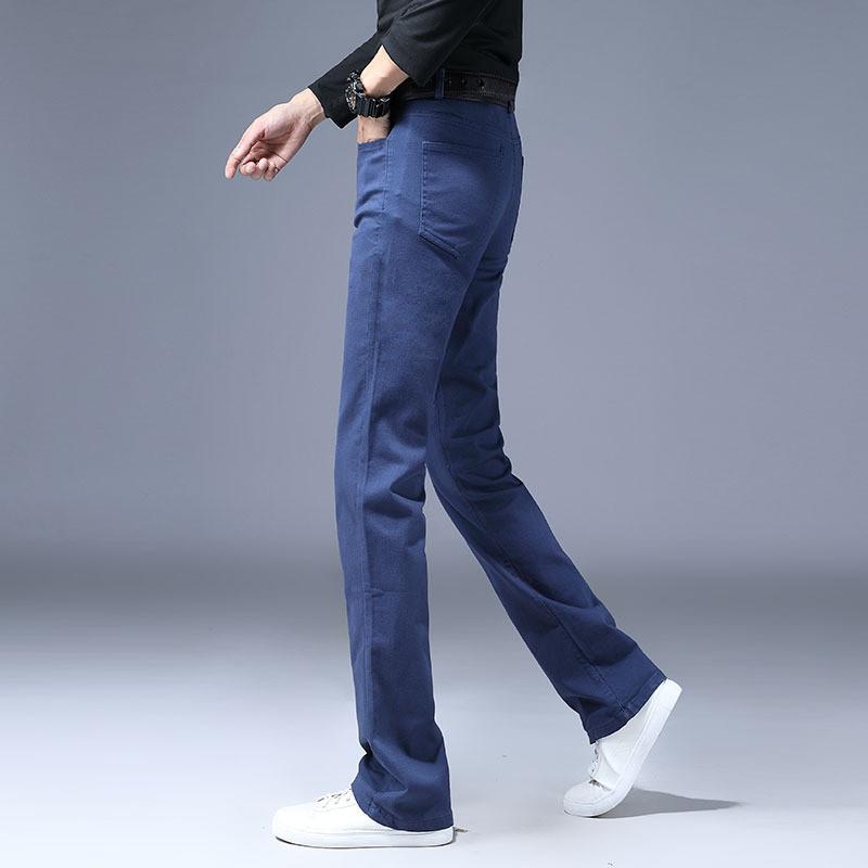 Мужские большие расклешенные джинсы, расклешенные брюки, свободный крой, мужские дизайнерские классические повседневные джинсы, джинсы для мужчин