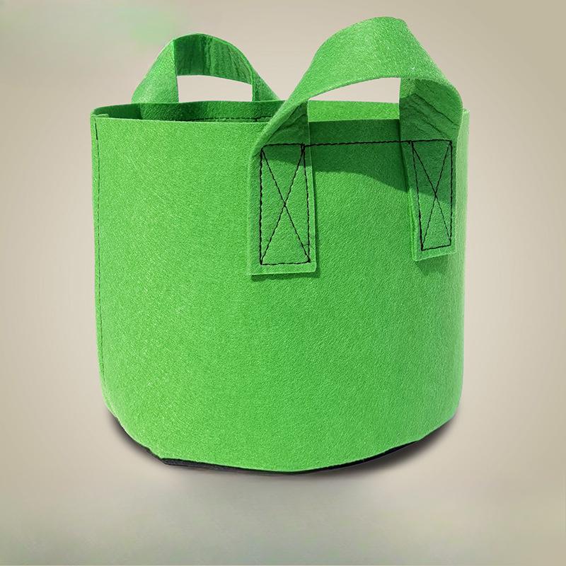 planting bag, green thickened non-woven flower pot, vegetable planting bag, beauty planting bag, nutrition bag round.