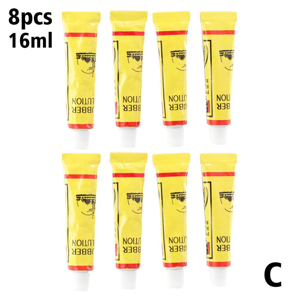 1-8 шт. клей для ремонта шин автомобиля, мотоцикла, велосипеда, клей для ремонта проколов внутренней камеры, аварийный портативный вулканизированный клей для шин