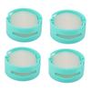 4PCS Odor Neutralizer Cartridge ABS Vacuum Cleaner Replacement Parts for Shark IZ400UK AZ3002 for