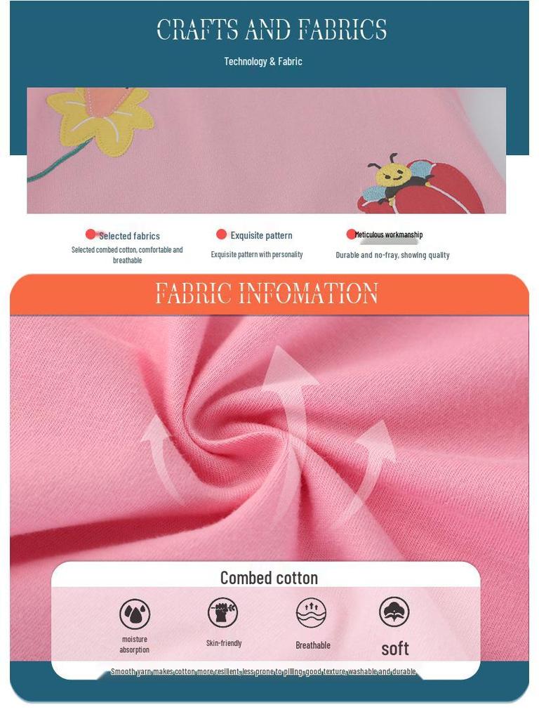 Новые летние поступления: Девочки, вязаные платья-принцессы с коротким рукавом, вышивкой и круглым вырезом