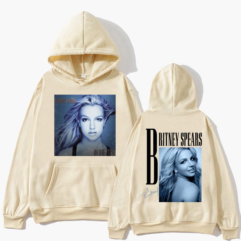Stylish Singer Britney Spears Hoodie Men Women Oversized Vintage Fashion Hoody Sweatshirt Harajuku Hip Hop Tracksuit Streetwear
